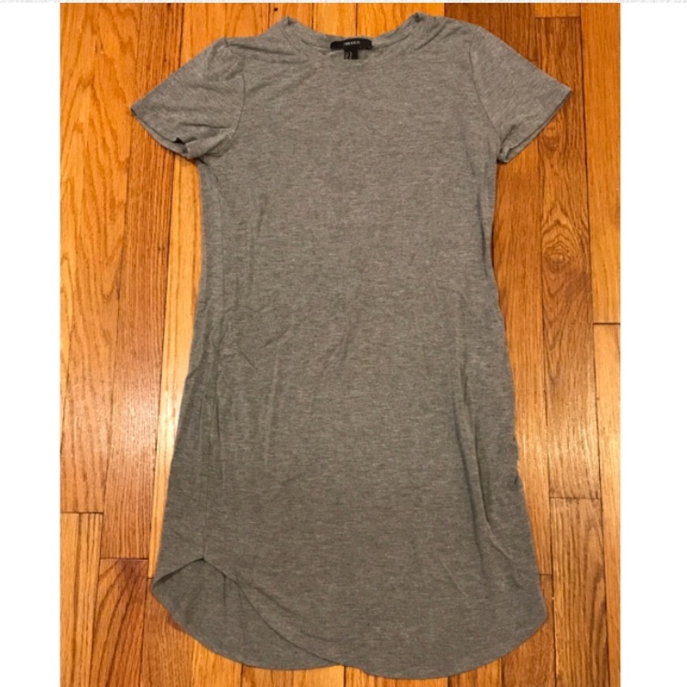 Forever 21 grey t-shirt dress